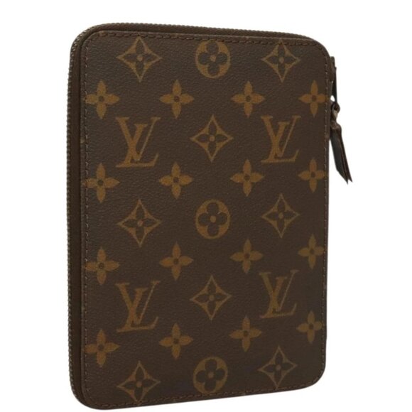 LOUIS VUITTON Monogram Document case Clutch Bag Vintage - Picture 1 of 16